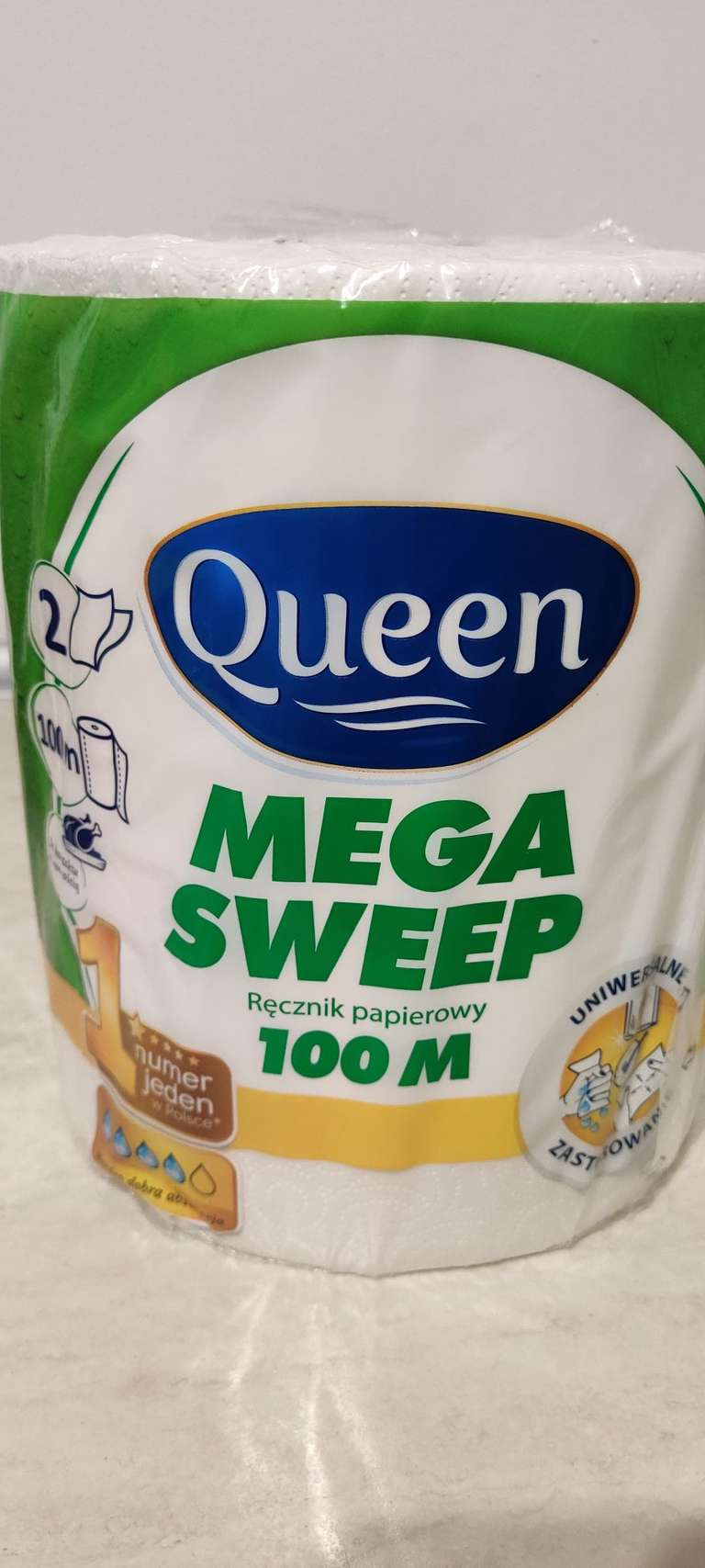 Papierowe ręczniki Queen Mega Sweep Biedronka