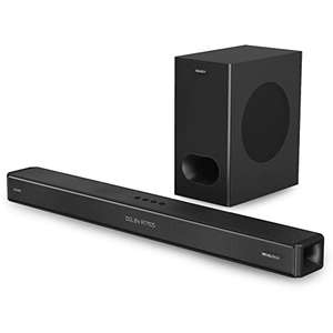 Soundbar Majority Sierra Plus 2.1.2 Dolby Atmos, 400W z bezprzewodowym subwooferem, cena łączna 229,68 EUR