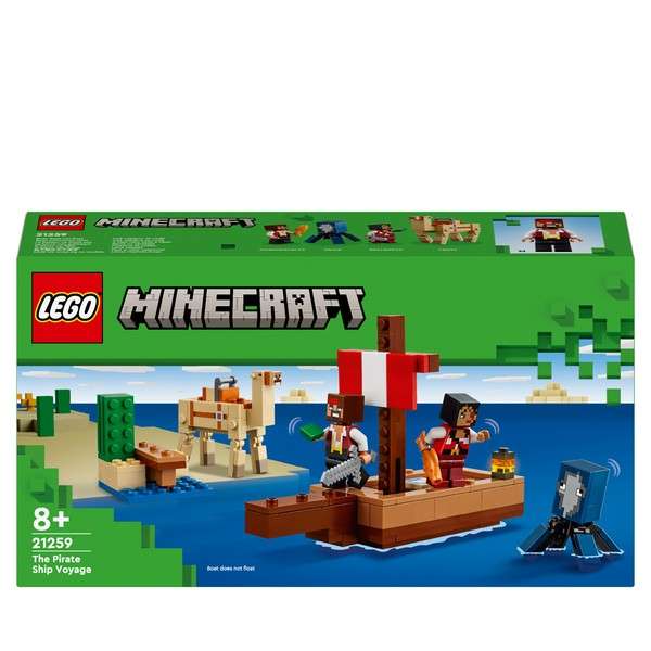 Lego Minecraft rejs statkiem 21259 - InPost Pay