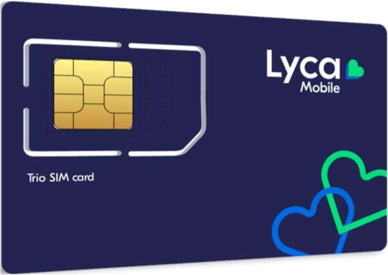 Darmowa karta SIM - Lycamobile