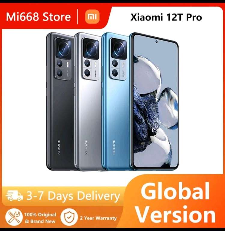 Smartfon Xiaomi 12T PRO 8/256GB [523,70€] smartfony