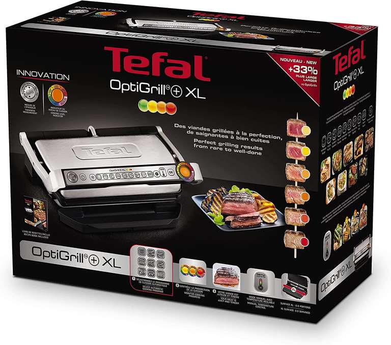 grill elektryczny Tefal ‎GC722D OptiGril XL
