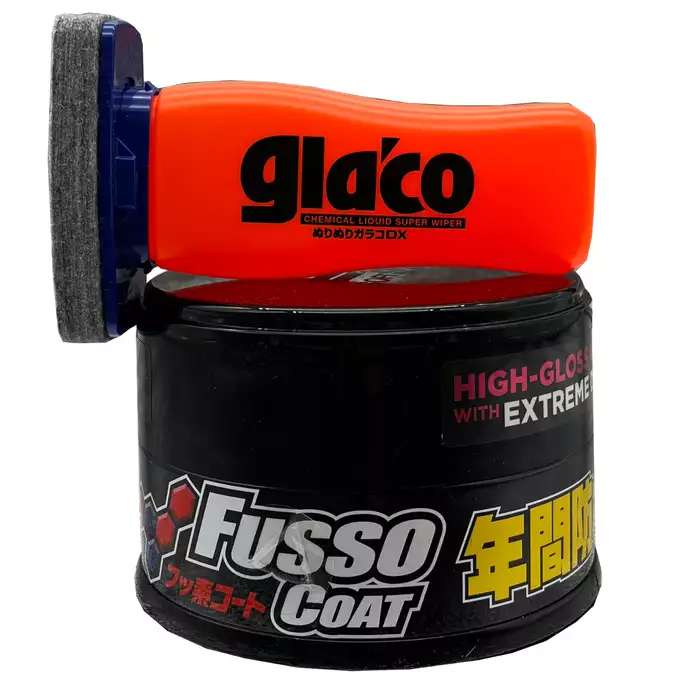 Wosk Soft99 Fusso Dark + Glaco DX