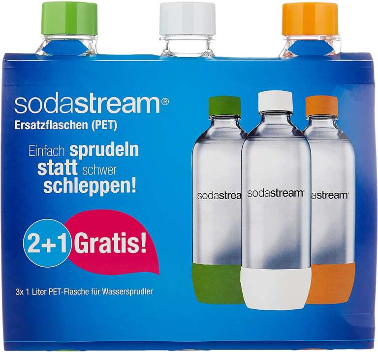 Zestaw butelek SodaStream 3 sztuki