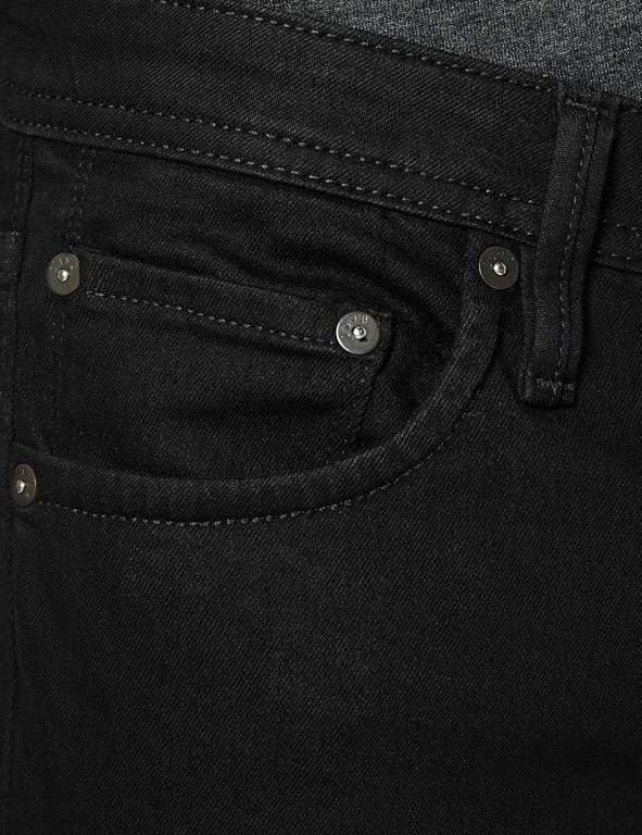 Spodnie Jack & Jones - czarne jeansy slim fit Glenn (11 rozmiarów) - darmowa dostawa