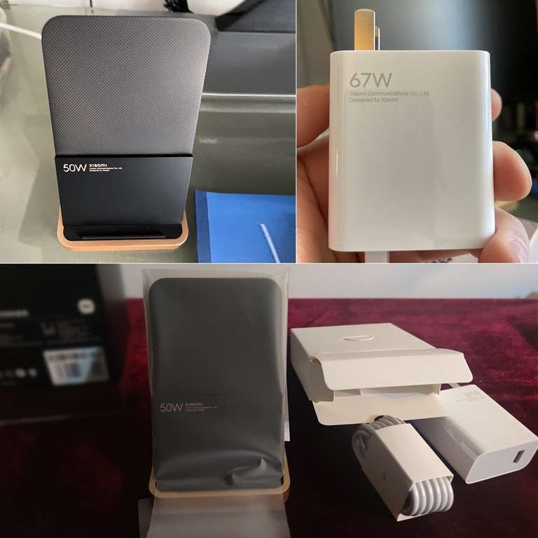 Ładowarka indukcyjna Xiaomi 50W + zasilacz 67W + kabel | wysyłka z Chin | $33,32 @ TomTop