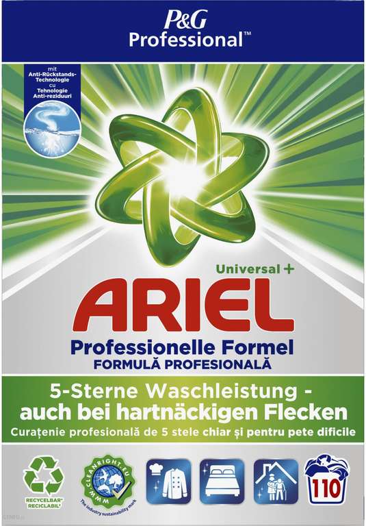 Ariel Professional Uni Proszek Do Prania 7,15Kg