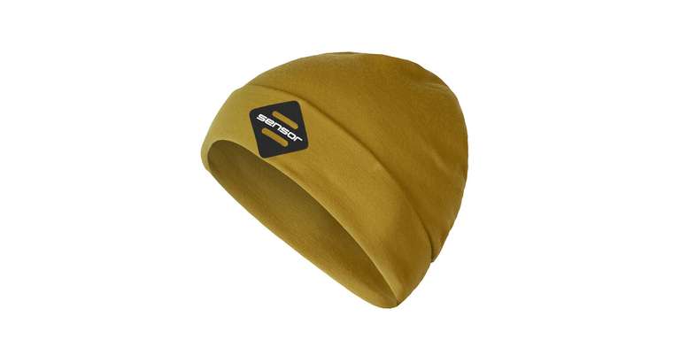Sensor Extreme - czapka 100% wełna Merino, 2 kolory: black i mustard, gramatura: 290 g, darmowa dostawa z Allegro Smart