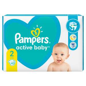 Pampers Active Baby -50% Hebe