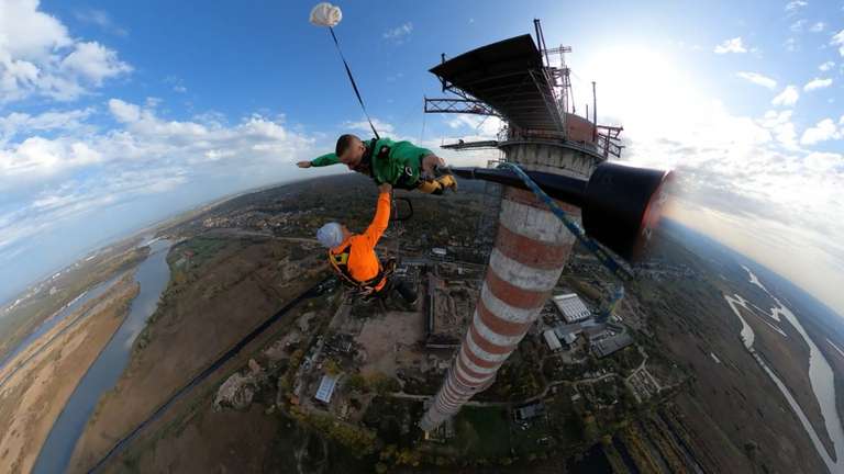 DreamJump BIG TOWER - SZCZECIN 252M - skok z najwyższego na świecie obiektu do skoków