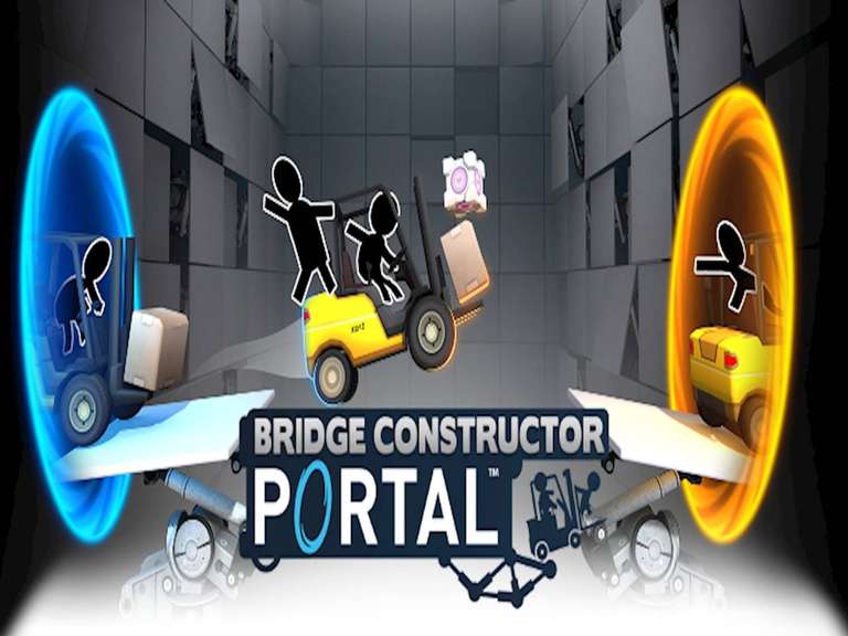 Bridge Constructor Portal za 4,31 zł i BRIDGE CONSTRUCTOR PORTAL BUNDLE za 7,14 zł @ Steam