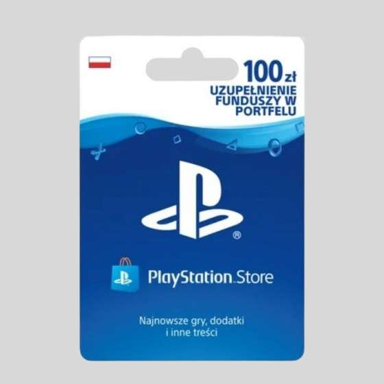 Doładowanie o wartości 100 PLN do PlayStation Store za jedyne 78,78 zł w Kinguinie