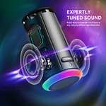 VOTOMY Głośnik Bluetooth dźwięk dookoła 360°, wodoszczelność IPX7 (27,59euro) opinie 4,5/5
