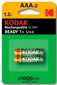 Akumulator niklowo-metalowo-wodorkowy (NiMH) Kodak AAA (R3) 1000 mAh 2 szt