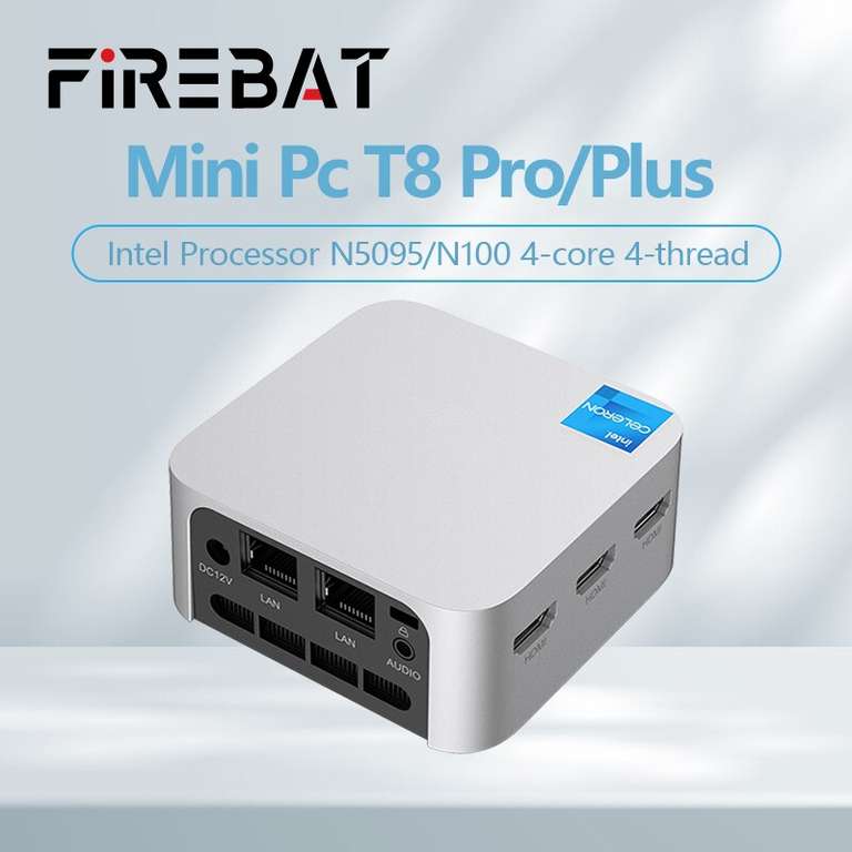 Mini PC FIREBAT T8 Plus N100 16/512 2xLAN