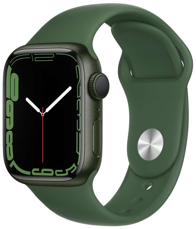 Apple Watch Series 7 GPS, koperta 41 mm, aluminium w kolorze zielonym