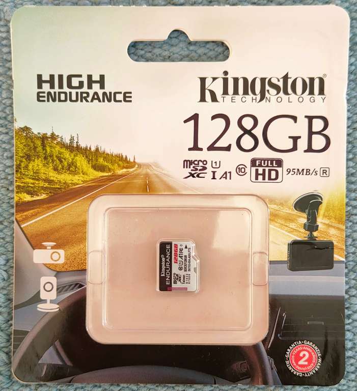 Karta pamięci MicroSD 128 GB Kingston High Endurance