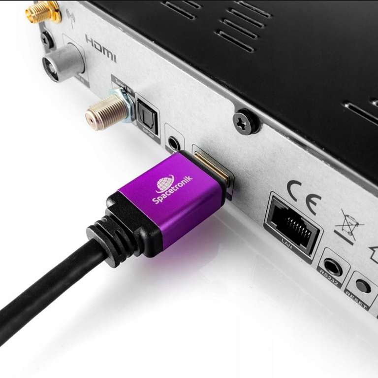 Kabel HDMI 2.1, 4K 120Hz / 8K 60Hz ,Spacetronik SH-SPR030 - DVI 3 m