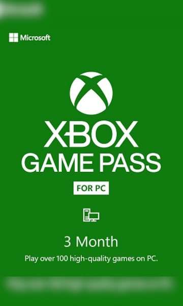Xbox Game Pass for PC - 3 Months Trial Windows 10 PC CD Key (ONLY FOR NEW ACCOUNTS) - Tylko Nowe Konta