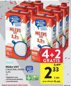 Mleko 3,2% 1L "Z mlecznej drogi" @Intermarche