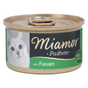 Miamor Pastete 85g (różne smaki) Karma dla kota. 3.29/100g