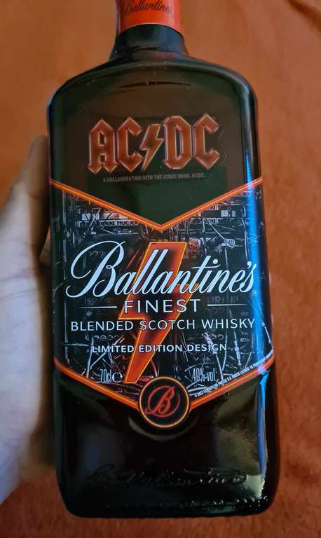 Whisky Ballantine's Finest AC/DC Limited Edition 0,7L 40% / Selgros Lublin