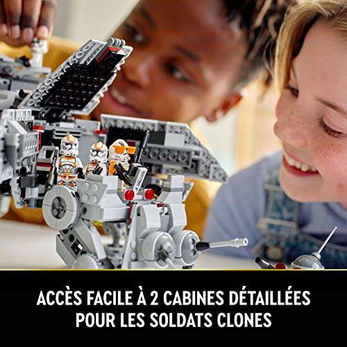 Klocki LEGO 75337 Star Wars Maszyna krocząca AT-TE (1082 elementy)