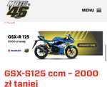 Motocykl Suzuki GSX-R 125 na kat. B rocznik 2022 Moto46.pl
