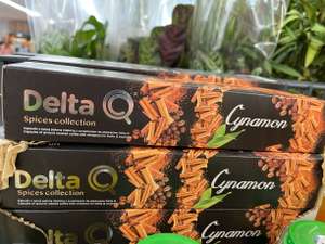 Kapsułki do Ekspresu Delta Q kawa z Cynamonem 10szt