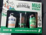 Zestaw 5 piw Miłosław + szklanka