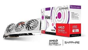 Karta graficzna Sapphire AMD Radeon RX 7700 XT Pure 12GB GDDR6 - 464,09€