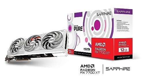 Karta graficzna Sapphire AMD Radeon RX 7700 XT Pure 12GB GDDR6 - 464,09€