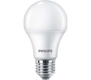 Żarówka LED Philips 60W E27 A60 (neutralna) 2 szt. (lub Philips 10,5 W (75 W) E27 3 szt. ciepła biel za 15,99), odb.os. 0zł