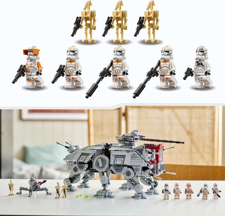 LEGO 75337 Star Wars Maszyna krocząca AT-TE 4,8 4,8 z 5 gwiazdek 2 4 LEGO 75337 Star Wars Maszyna krocząca AT-TE