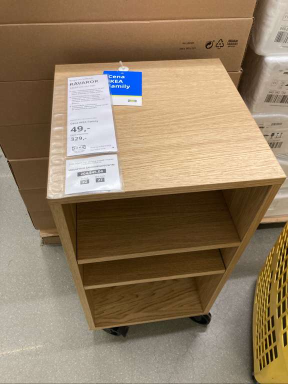 Regał na kółkach Ravaror IKEA
