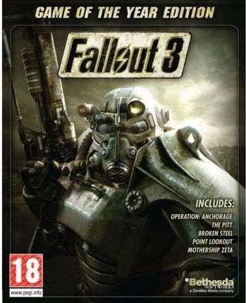 Fallout 3: Edycja Gry Roku @ Epic Game i Steam po 22,49 zł