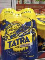 Kaufland Pabianice, piwo Tatra jasna w czteropaku