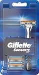 Gillette Sensor3 Maszynka do Golenia, 1 + 6 ostrzy/wchodzi rabat 10 zł MWZ 50 zł- 2 szt za 40,98 zł
