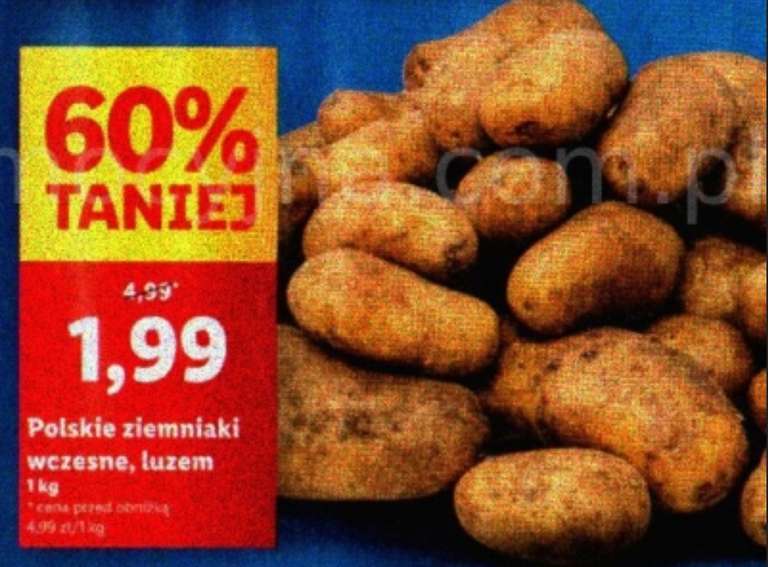 Polskie ziemniaki wczesne kg @Lidl