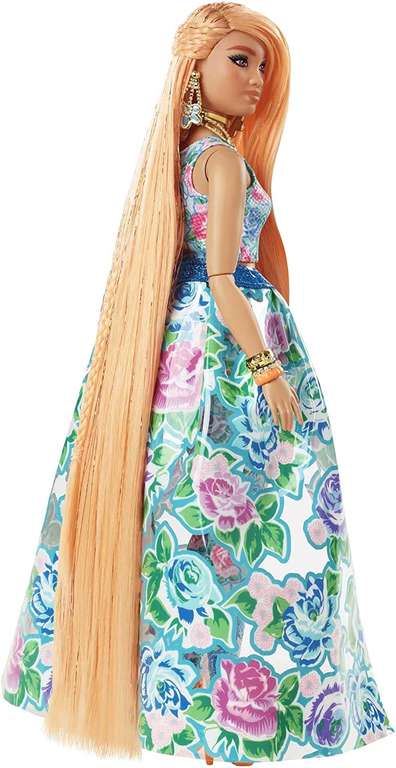 Barbie Extra Fancy Lalka Kwiaty z kotem i akcesoriami