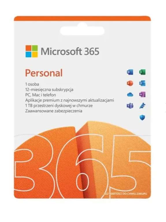 Microsoft Office 365 Personal.