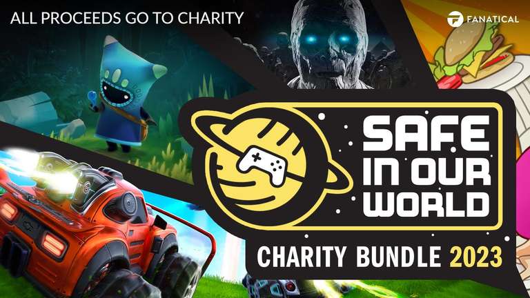 Fanatical Safe in Our World Charity Bundle 2023 - zestaw 24 gier na Steam