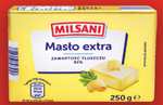 Milsani Masło Extra (82% tłuszczu) 250g (czyli 50g więcej niż aktualny standard). Piątek, 8.12