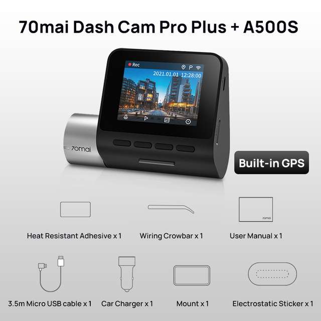 Wideorejestrator 70mai Pro Plus A500S