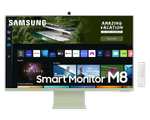 Monitor Samsung Smart M80 32" 4K (Smart TV, USB-C, 60 Hz, AirPlay) kolor zielony lub różowy @ Samsung