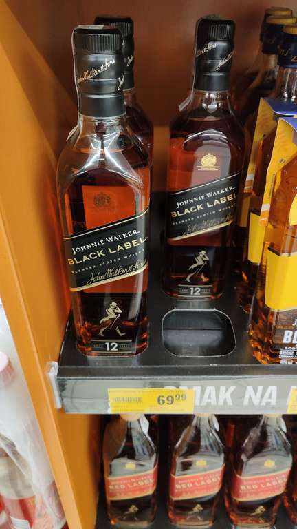 Whisky Johnnie Walker Black Label 0,7l