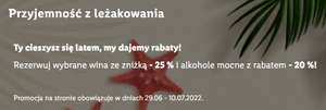Przyjemność z leżakowania. Rezerwuj wybrane wina ze zniżką - 25 % i alkohole mocne z rabatem - 20 % @ Winnica Lidla