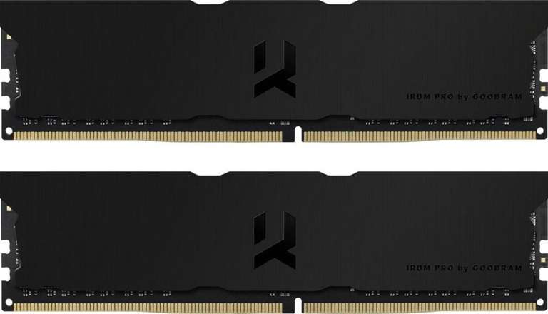 Pamięć RAM GoodRam IRDM PRO Deep Black, DDR4, 32 GB, 3600MHz, CL18 (IRP-K3600D4V64L18/32GDC)