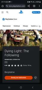 Dying Light The Following za darmo i inne dodatki w ps store