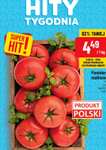 Pomidor malinowy 1kg 4,49zł/Mleko UHT karton 1L 3,2% 2,59zł